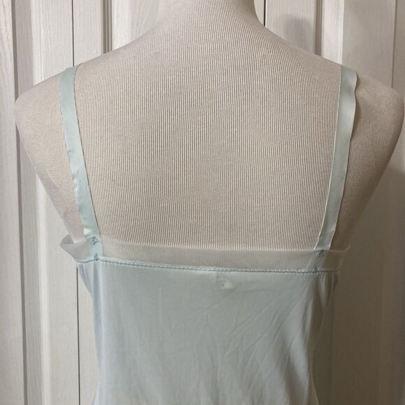 Vintage Fit Rite Chiffon Satiny Nightgown Nylon Braided Trim Fit Rite - Picture 10 of 16